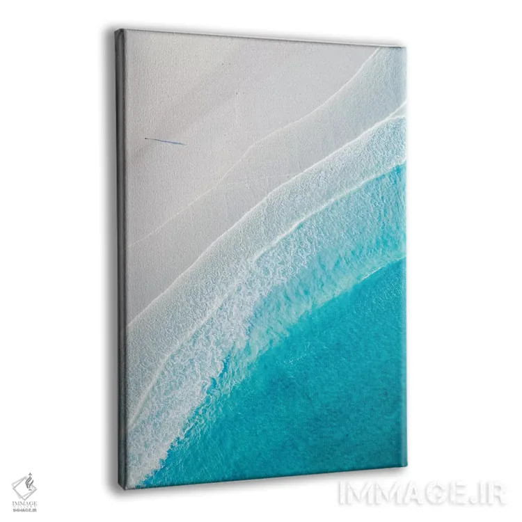 تابلو دکوراتیو شکاف اقیانوس شماره یک اثر جکسون رابرتز - نمای پرسپکتیو محصول