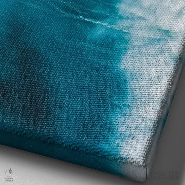 تابلو دکوراتیو احساسات اقیانوسی اثر جکسون رابرتز - نمای نزدیک بافت بوم