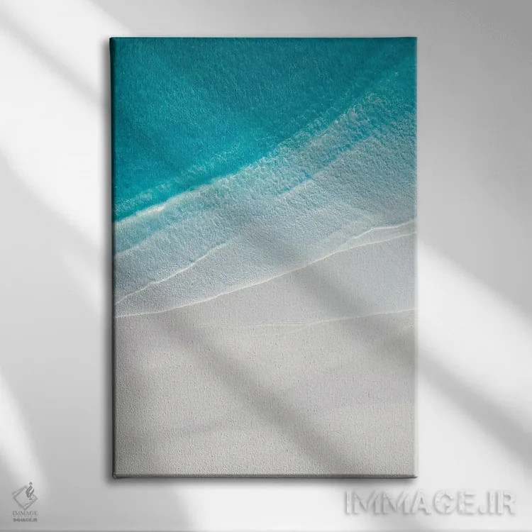 تابلو دکوراتیو شکاف اقیانوس شماره سه اثر جکسون رابرتز - نمای روبهرو روی دیوار