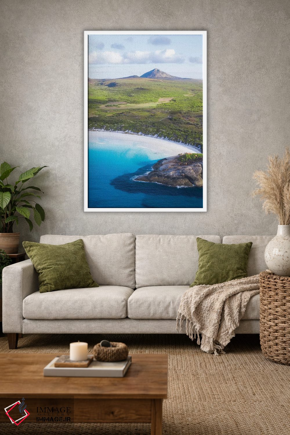 تابلو دکوراتیو خلیج جهنمی شماره دو اثر جکسون رابرتز - D1W