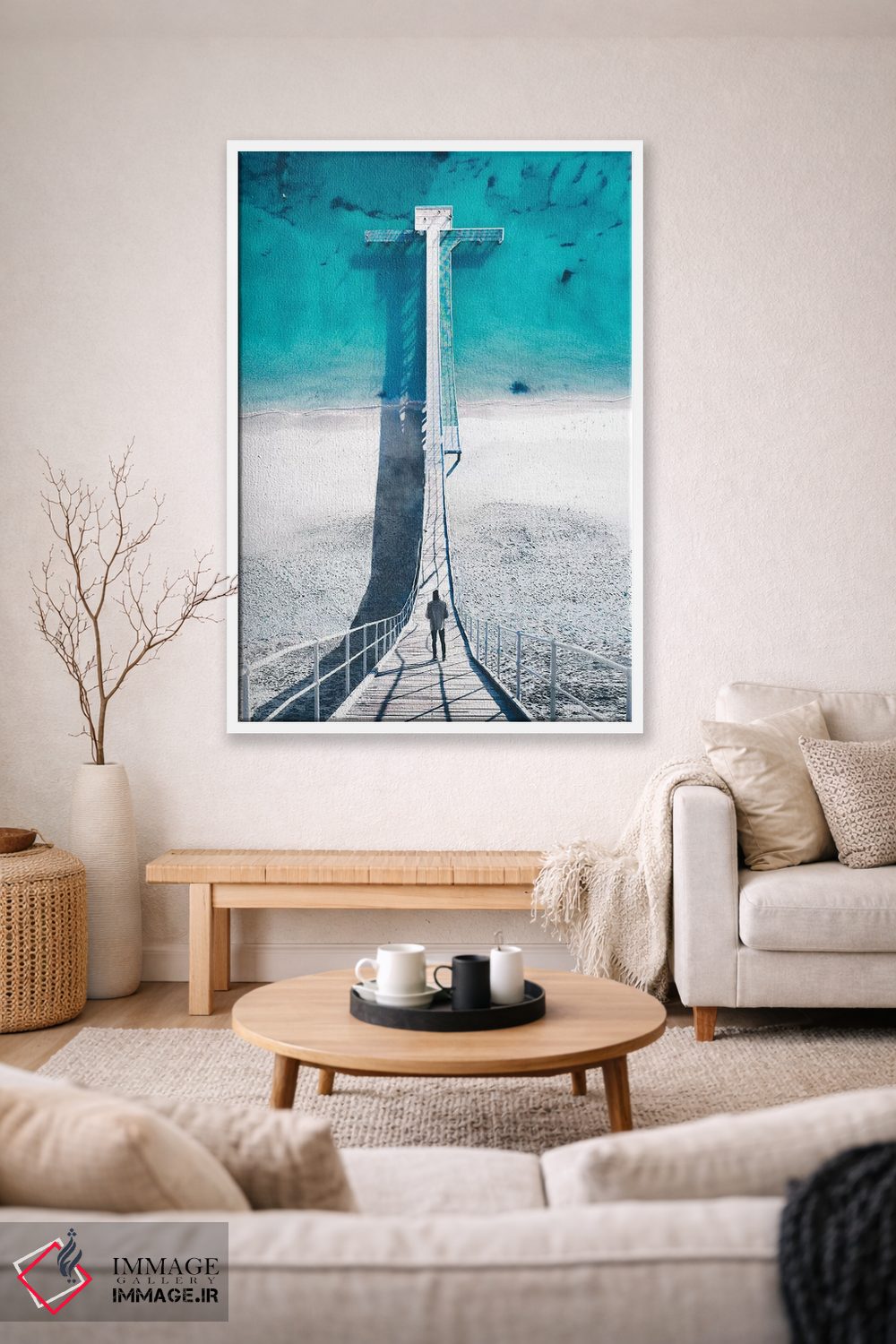 تابلو دکوراتیو آغاز اثر جکسون رابرتز - D1W