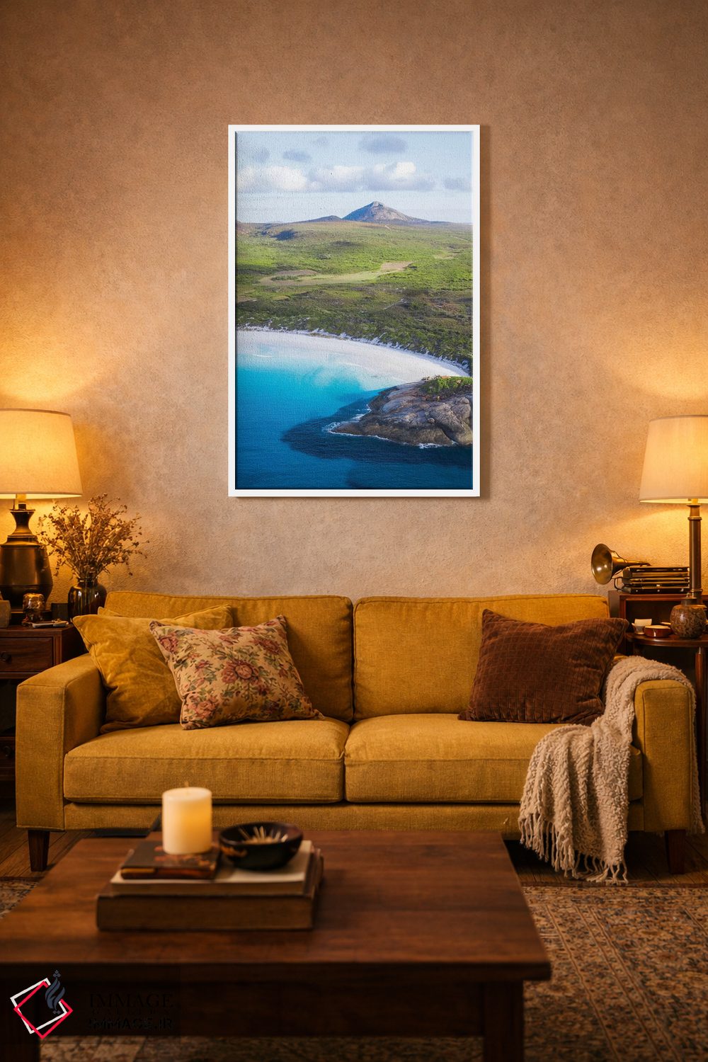 تابلو دکوراتیو خلیج جهنمی شماره دو اثر جکسون رابرتز - D4W