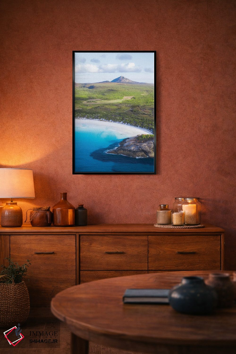 تابلو دکوراتیو خلیج جهنمی شماره دو اثر جکسون رابرتز - D5B