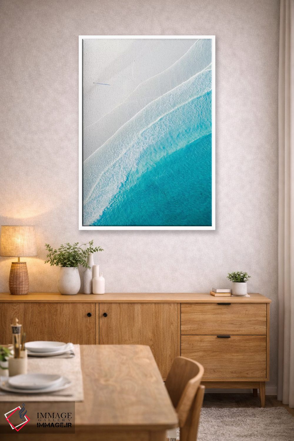 تابلو دکوراتیو شکاف اقیانوس شماره یک اثر جکسون رابرتز - D3W