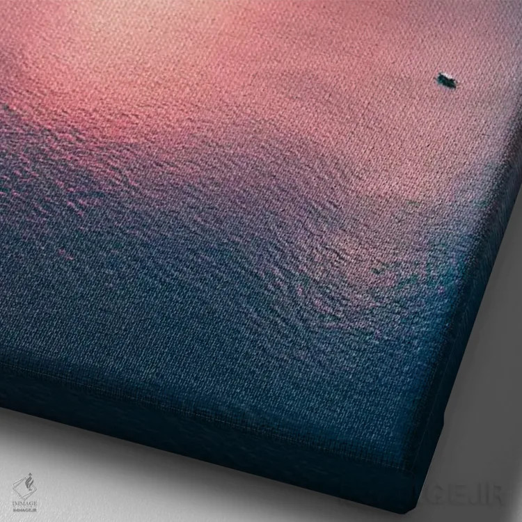 تابلو دکوراتیو غروب های فیلیپین اثر جکسون رابرتز - نمای نزدیک بافت بوم