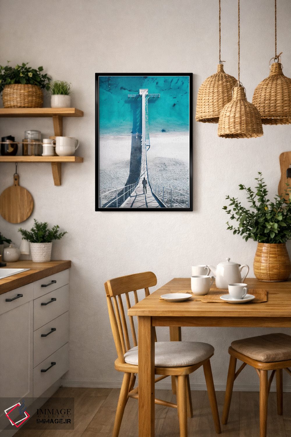 تابلو دکوراتیو آغاز اثر جکسون رابرتز - D6B