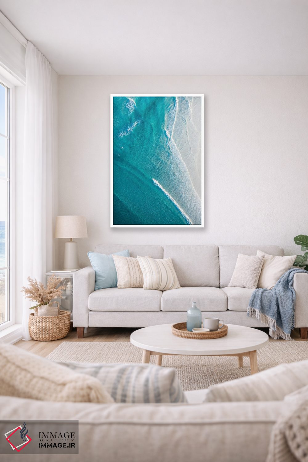 تابلو دکوراتیو حس و حال اقیانوس اثر جکسون رابرتز - D1W