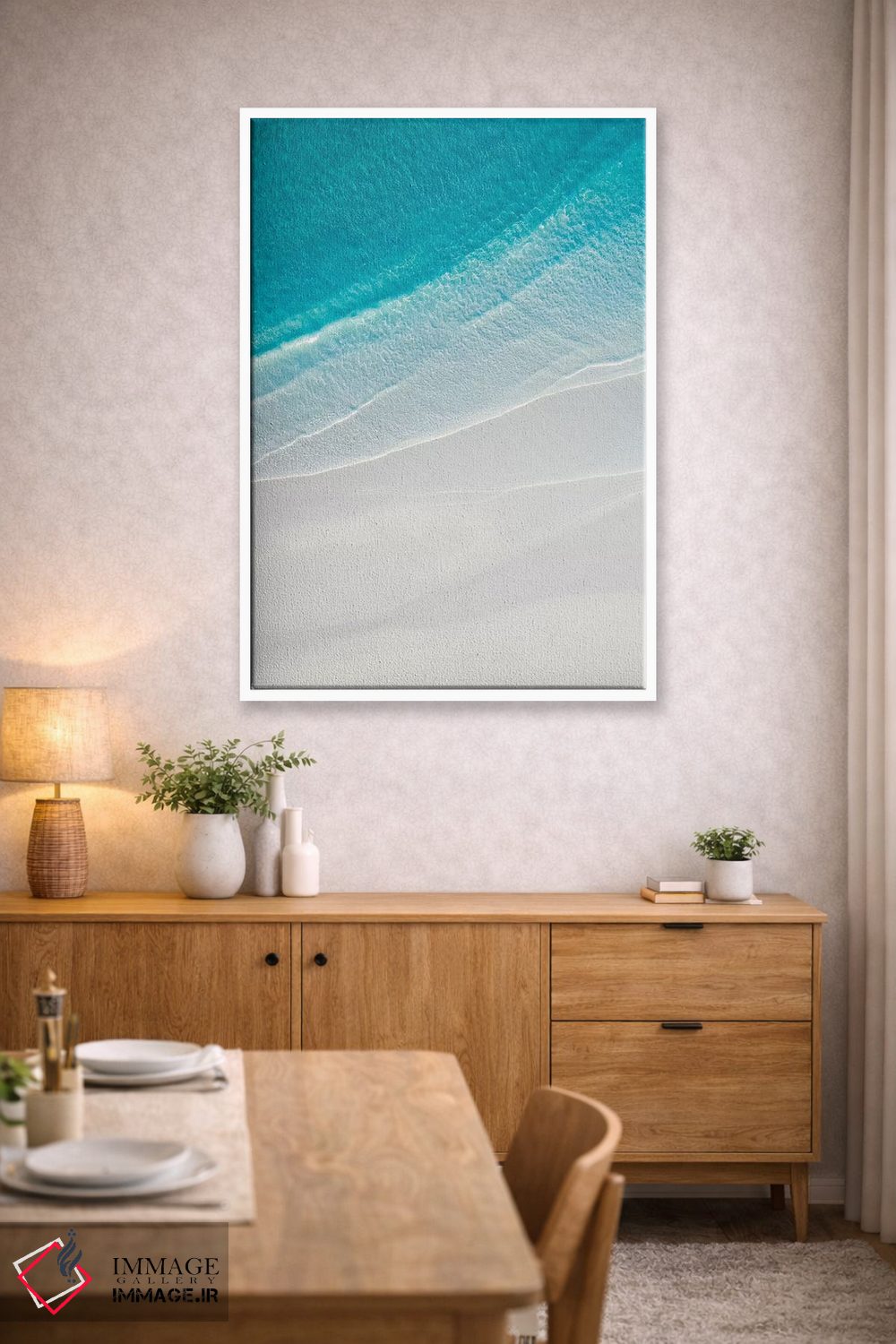 تابلو دکوراتیو شکاف اقیانوس شماره سه اثر جکسون رابرتز - D4W