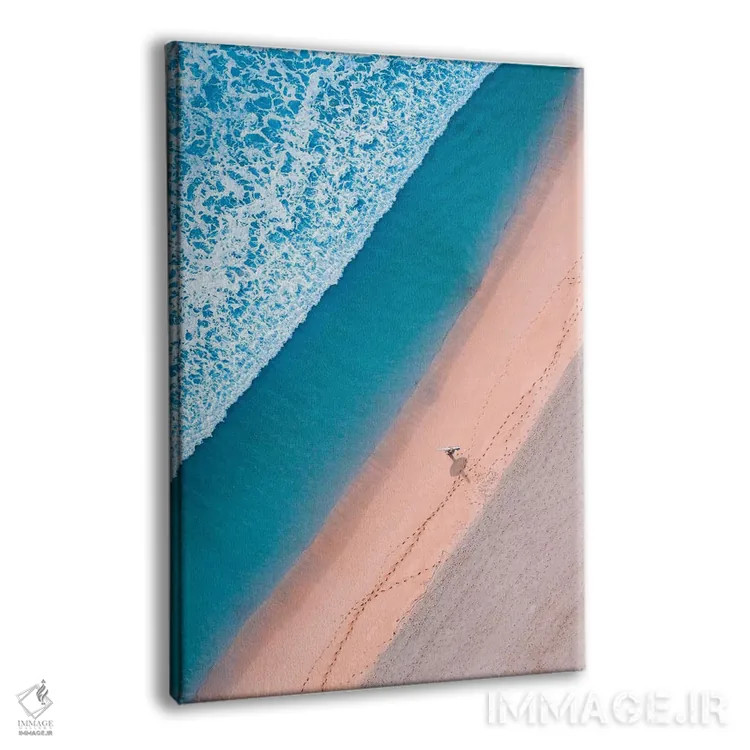 تابلو دکوراتیو شکاف غروب اثر جکسون رابرتز - نمای پرسپکتیو محصول