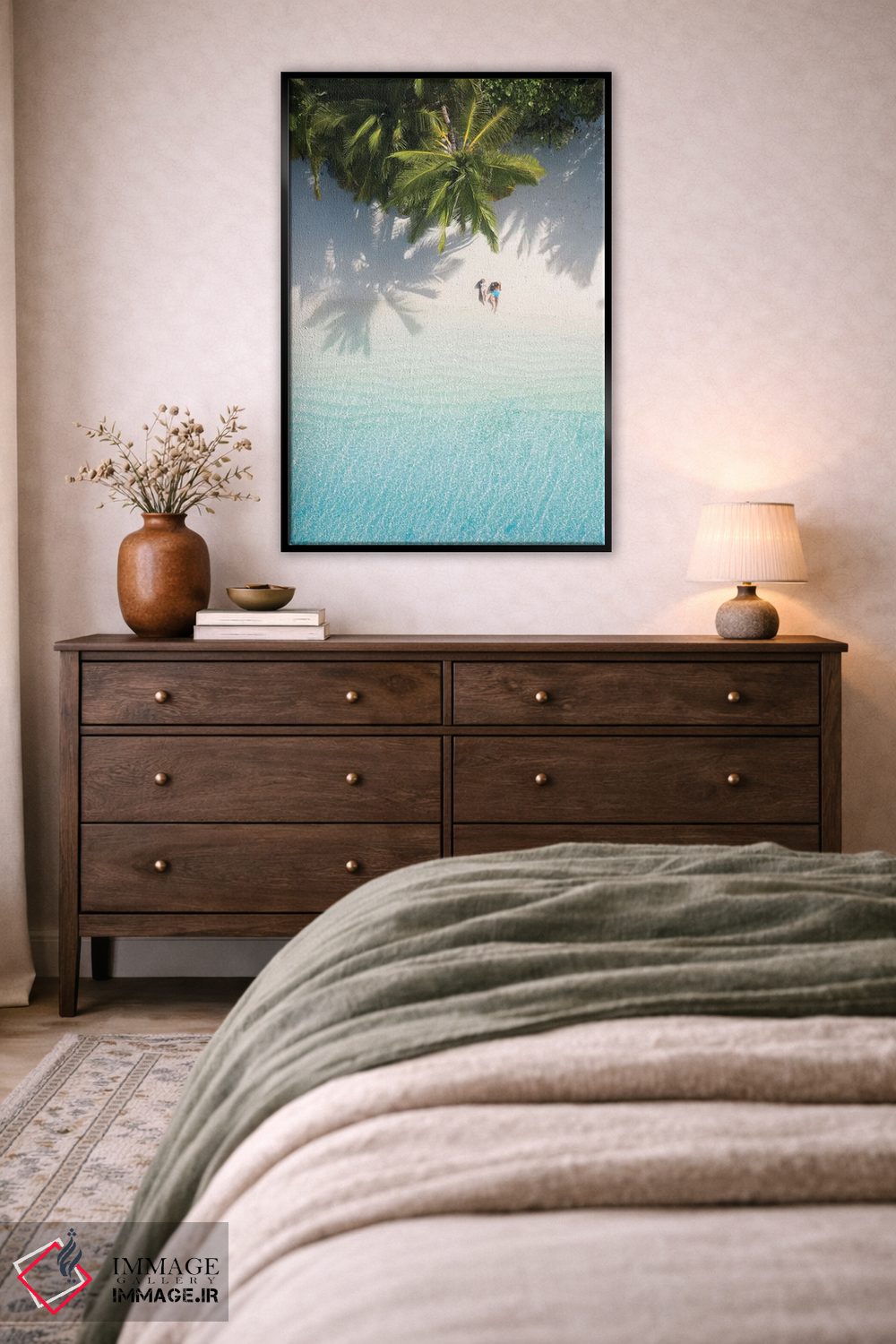 تابلو دکوراتیو بهشت ناب اثر جکسون رابرتز - D3B