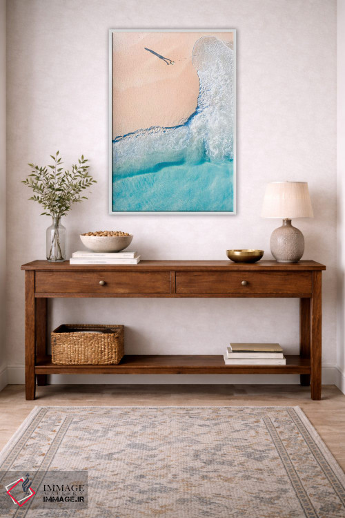 تابلو دکوراتیو خط ساحلی غروب شماره سه اثر جکسون رابرتز - D2W