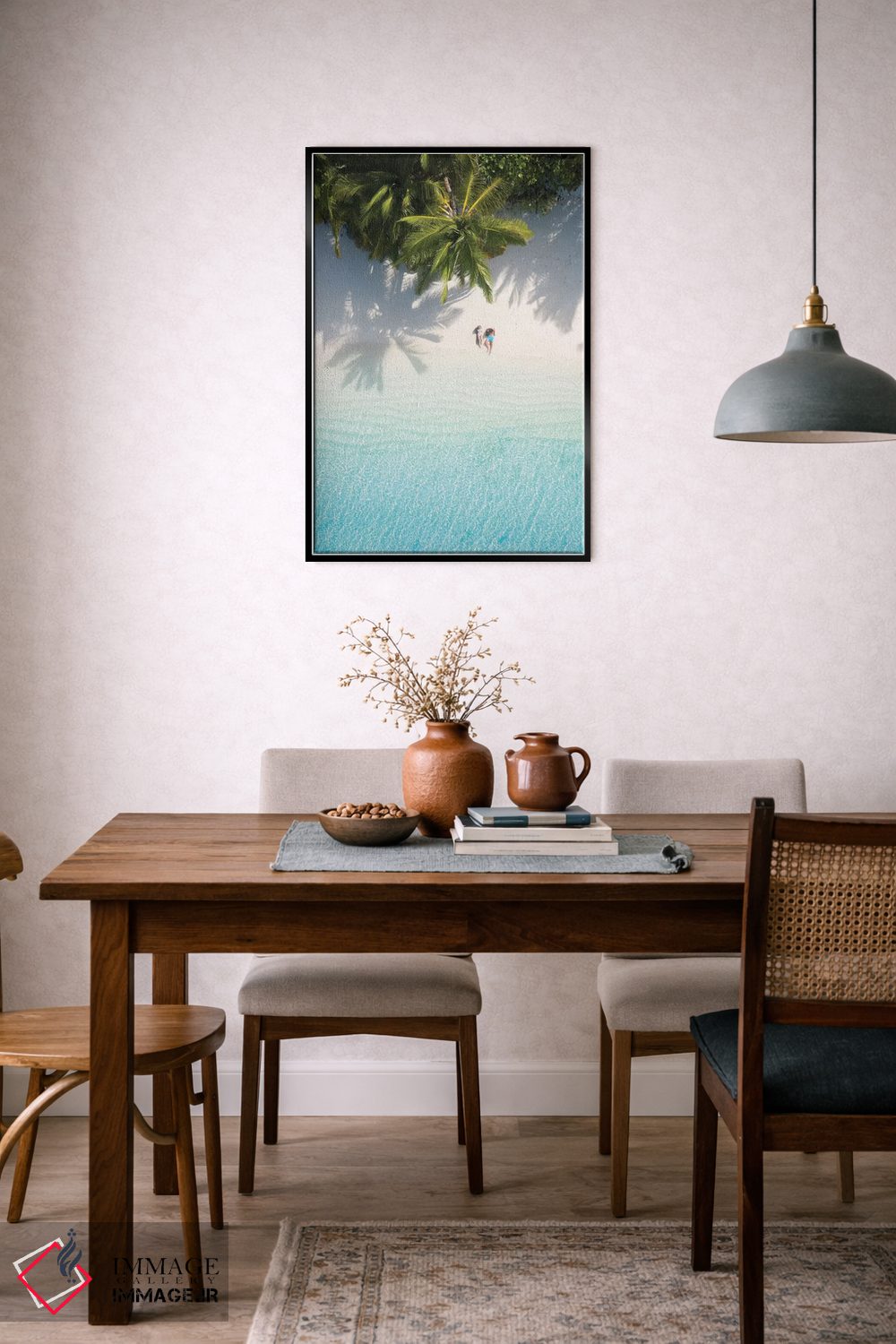 تابلو دکوراتیو بهشت ناب اثر جکسون رابرتز - D5B