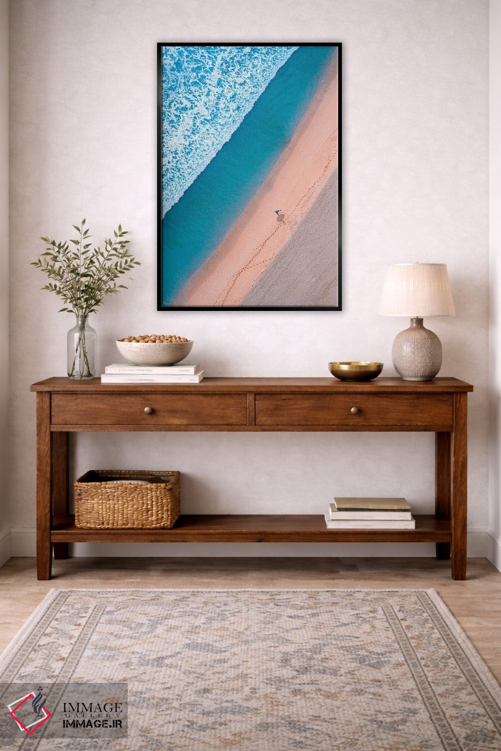 تابلو دکوراتیو شکاف غروب اثر جکسون رابرتز - D5B