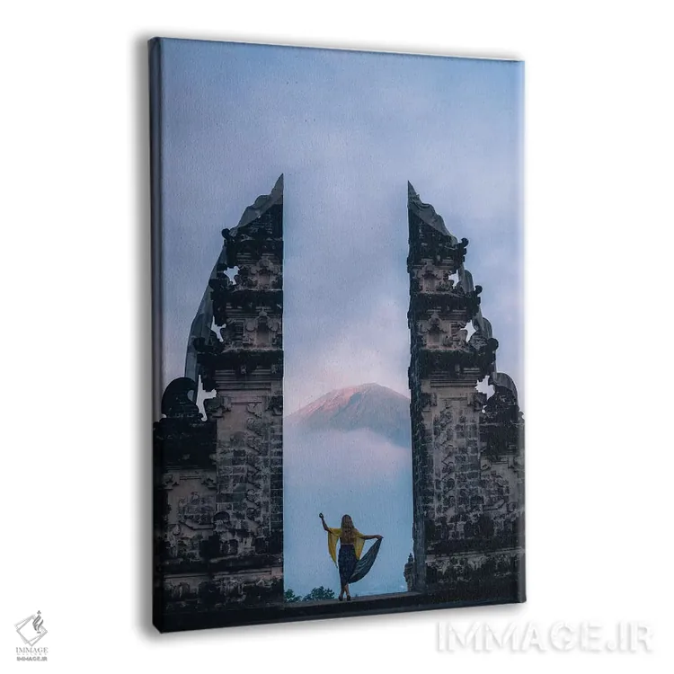 تابلو دکوراتیو دروازه های بهشت اثر جکسون رابرتز - نمای پرسپکتیو محصول