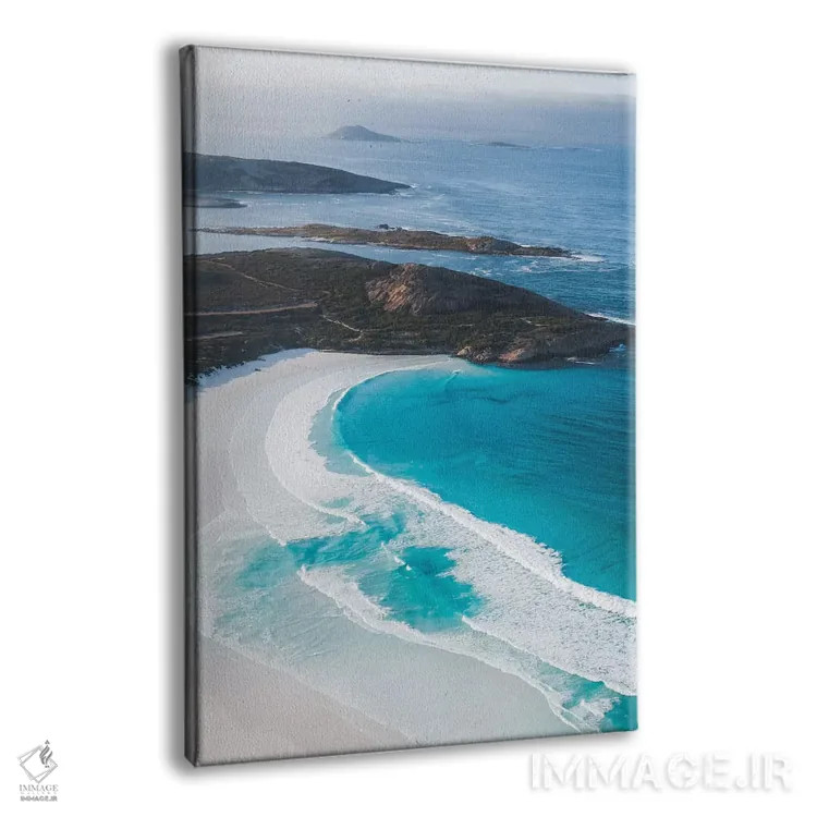 تابلو دکوراتیو ساحل بی نقص شماره دو اثر جکسون رابرتز - نمای پرسپکتیو محصول