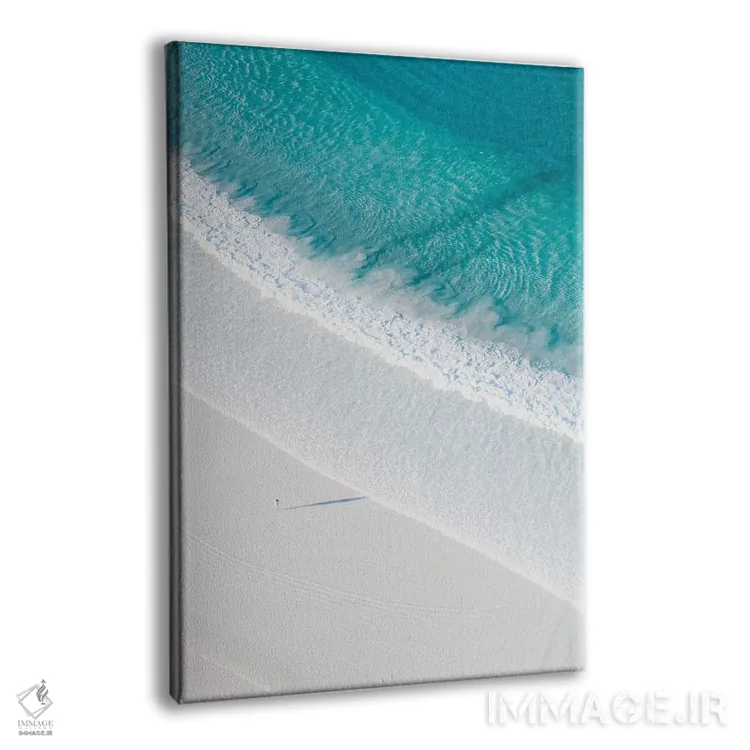 تابلو دکوراتیو کامل ترین ساحل اثر جکسون رابرتز - نمای پرسپکتیو محصول