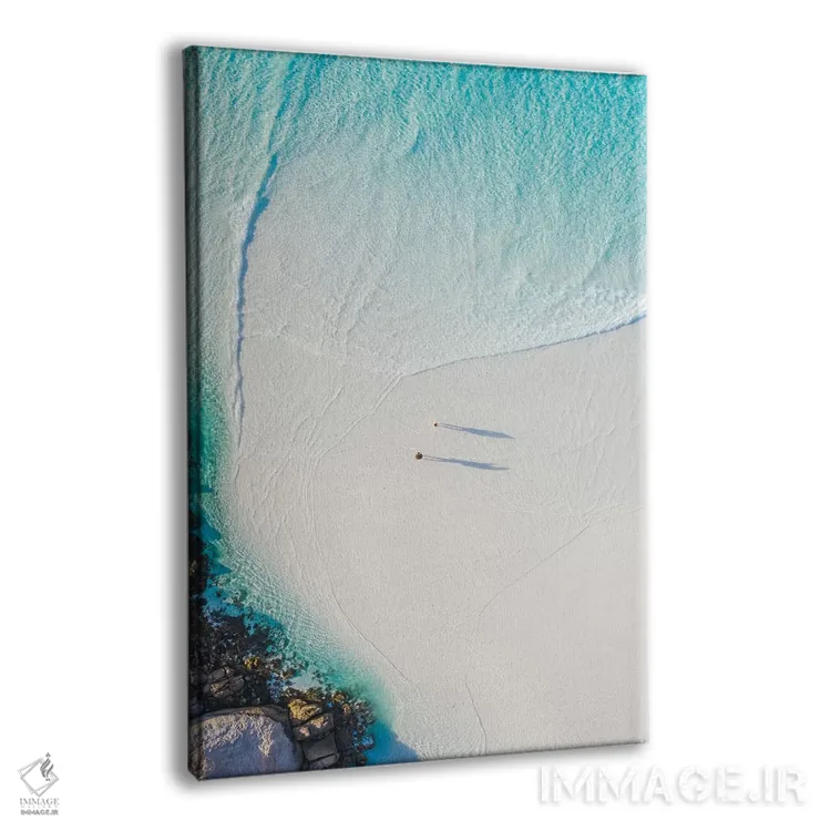 تابلو دکوراتیو ساحل بی نقص شماره چهار اثر جکسون رابرتز - نمای پرسپکتیو محصول
