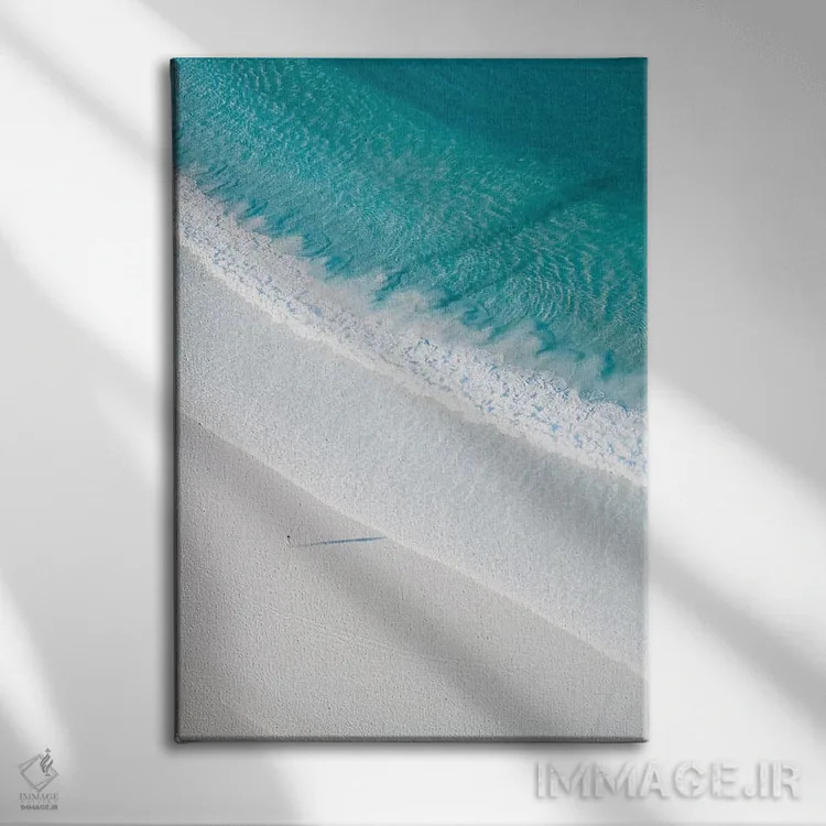 تابلو دکوراتیو کامل ترین ساحل اثر جکسون رابرتز - نمای روبهرو روی دیوار