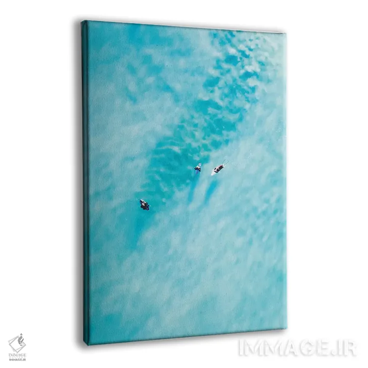 تابلو دکوراتیو آب های شفاف اثر جکسون رابرتز - نمای پرسپکتیو محصول