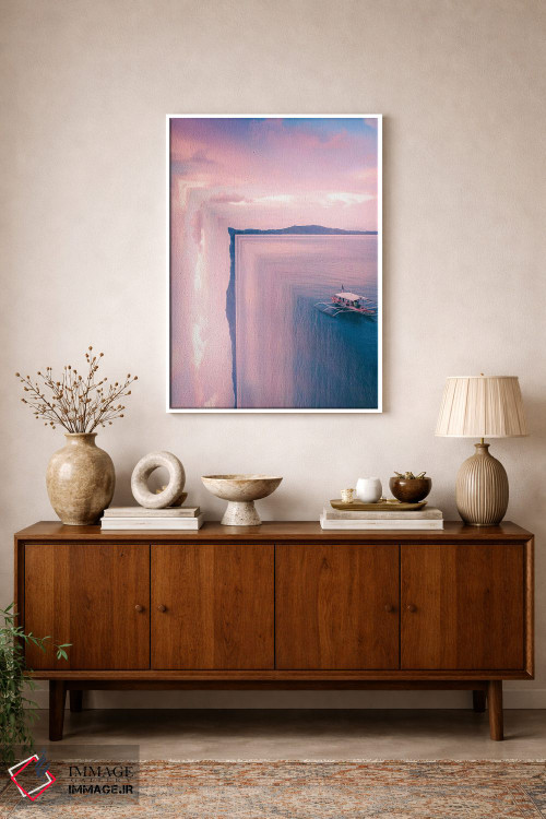 تابلو دکوراتیو لبه دنیا شماره سه اثر جکسون رابرتز - D1W