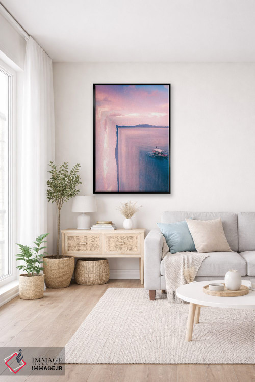 تابلو دکوراتیو لبه دنیا شماره سه اثر جکسون رابرتز - D2B