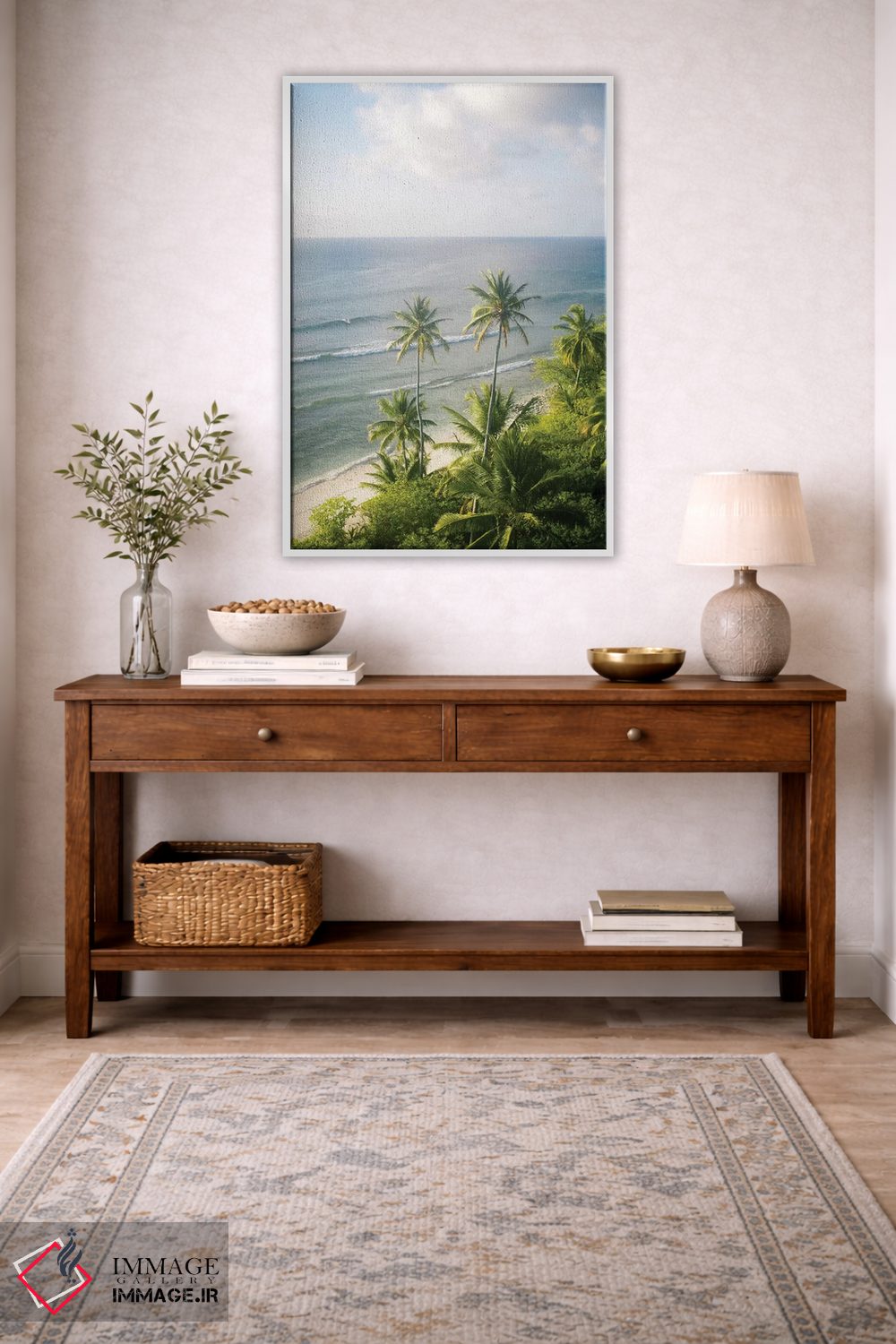 تابلو دکوراتیو جزایر کوکوس شماره دو اثر جکسون رابرتز - D2W