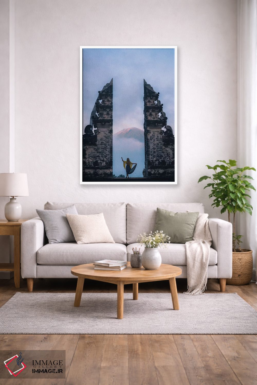 تابلو دکوراتیو دروازه های بهشت اثر جکسون رابرتز - D1W