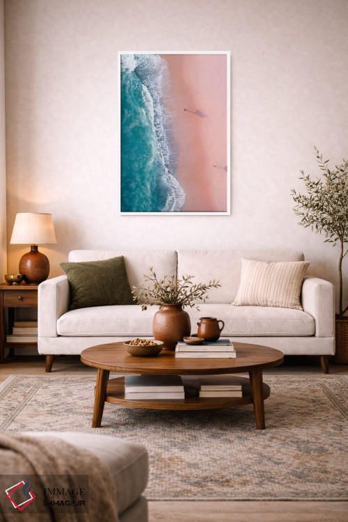 تابلو دکوراتیو موج سواران در غروب اثر جکسون رابرتز - D2W