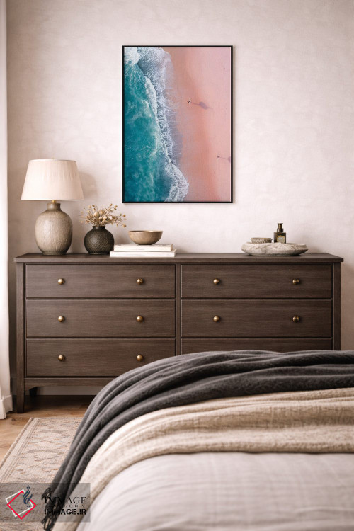 تابلو دکوراتیو موج سواران در غروب اثر جکسون رابرتز - D3B