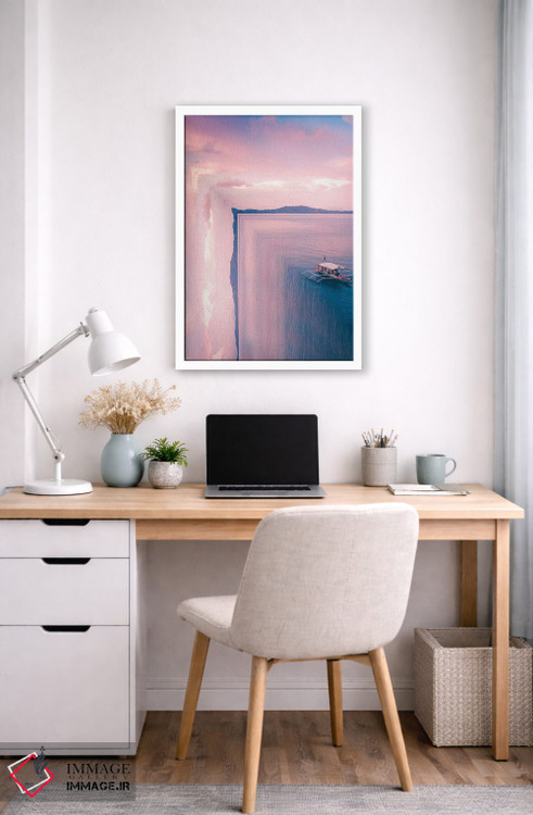 تابلو دکوراتیو لبه دنیا شماره سه اثر جکسون رابرتز - D6W