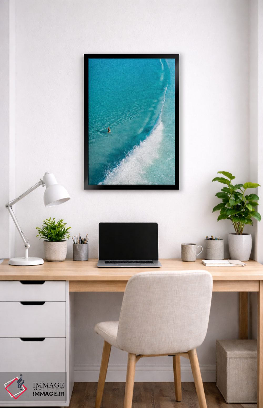 تابلو دکوراتیو ساحل بی نقص شماره یک اثر جکسون رابرتز - D5B