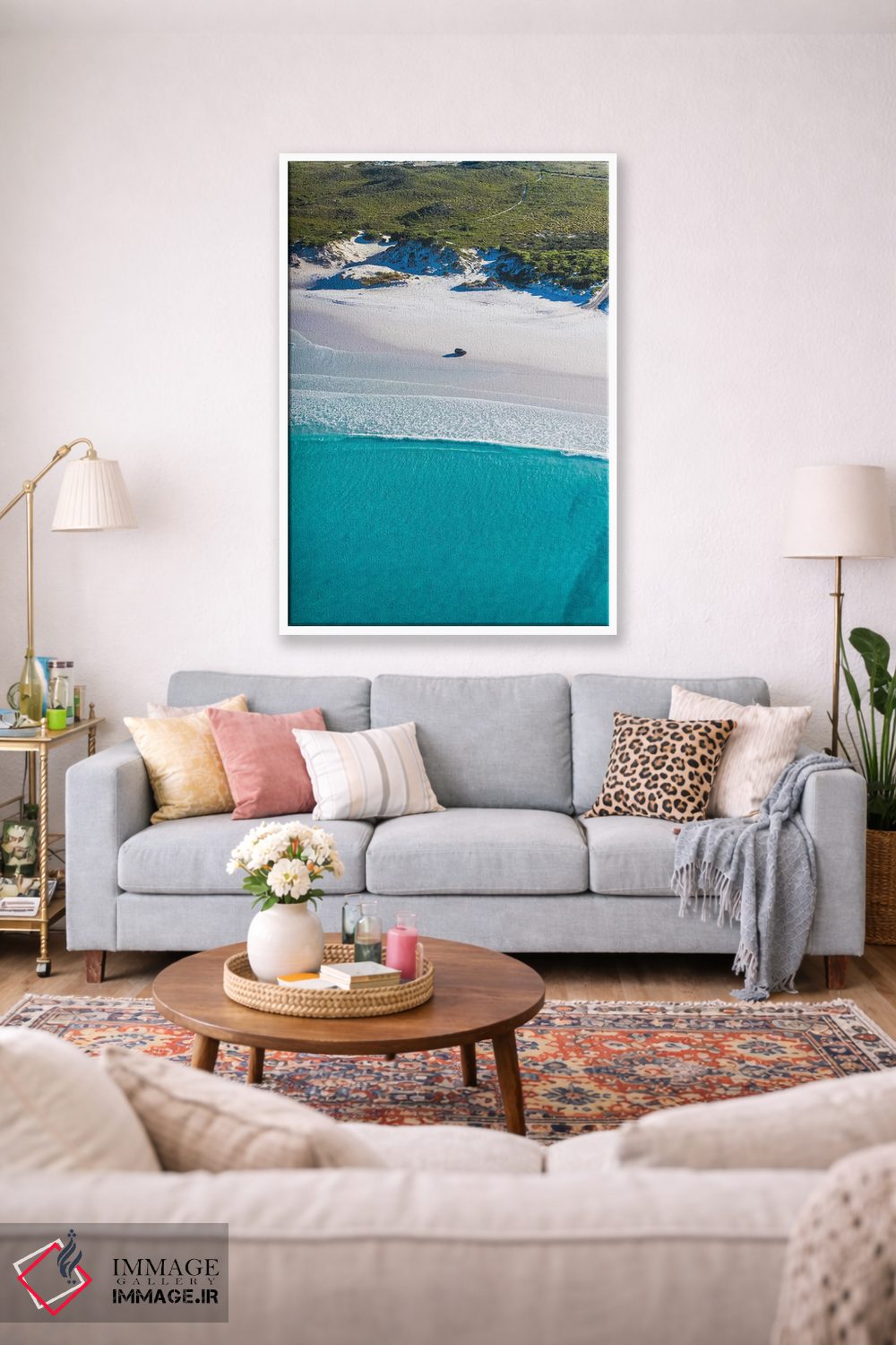 تابلو دکوراتیو رانندگی در ساحل اثر جکسون رابرتز - D1W