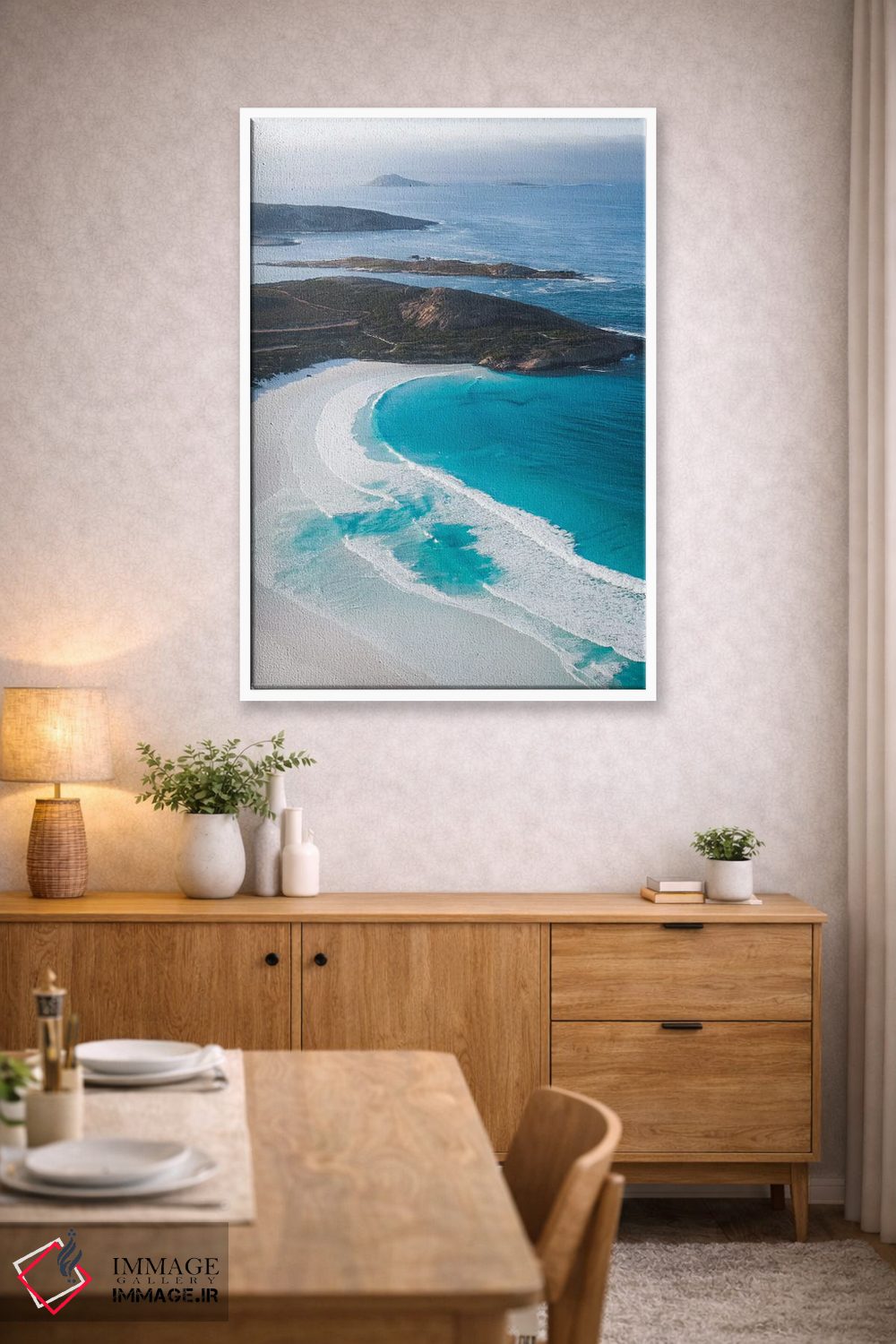 تابلو دکوراتیو ساحل بی نقص شماره دو اثر جکسون رابرتز - D2W