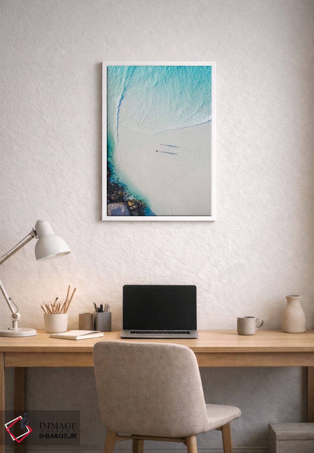 تابلو دکوراتیو ساحل بی نقص شماره چهار اثر جکسون رابرتز - D1W