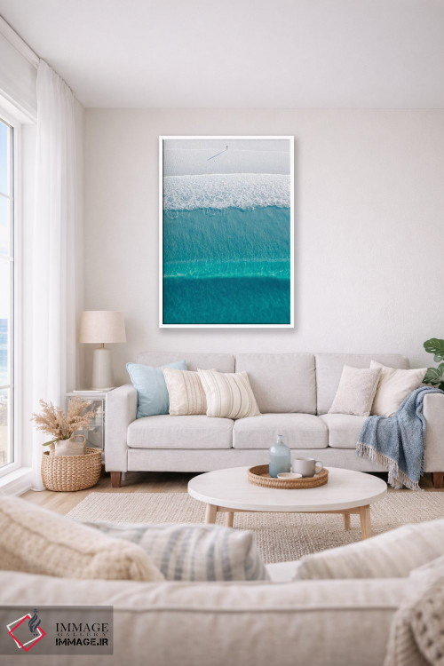 تابلو دکوراتیو ساحل بی نقص شماره سه اثر جکسون رابرتز - D1W