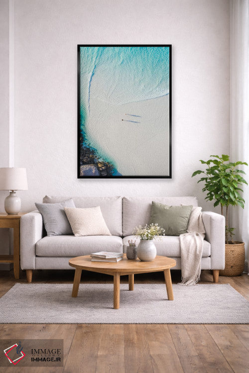 تابلو دکوراتیو ساحل بی نقص شماره چهار اثر جکسون رابرتز - D2B