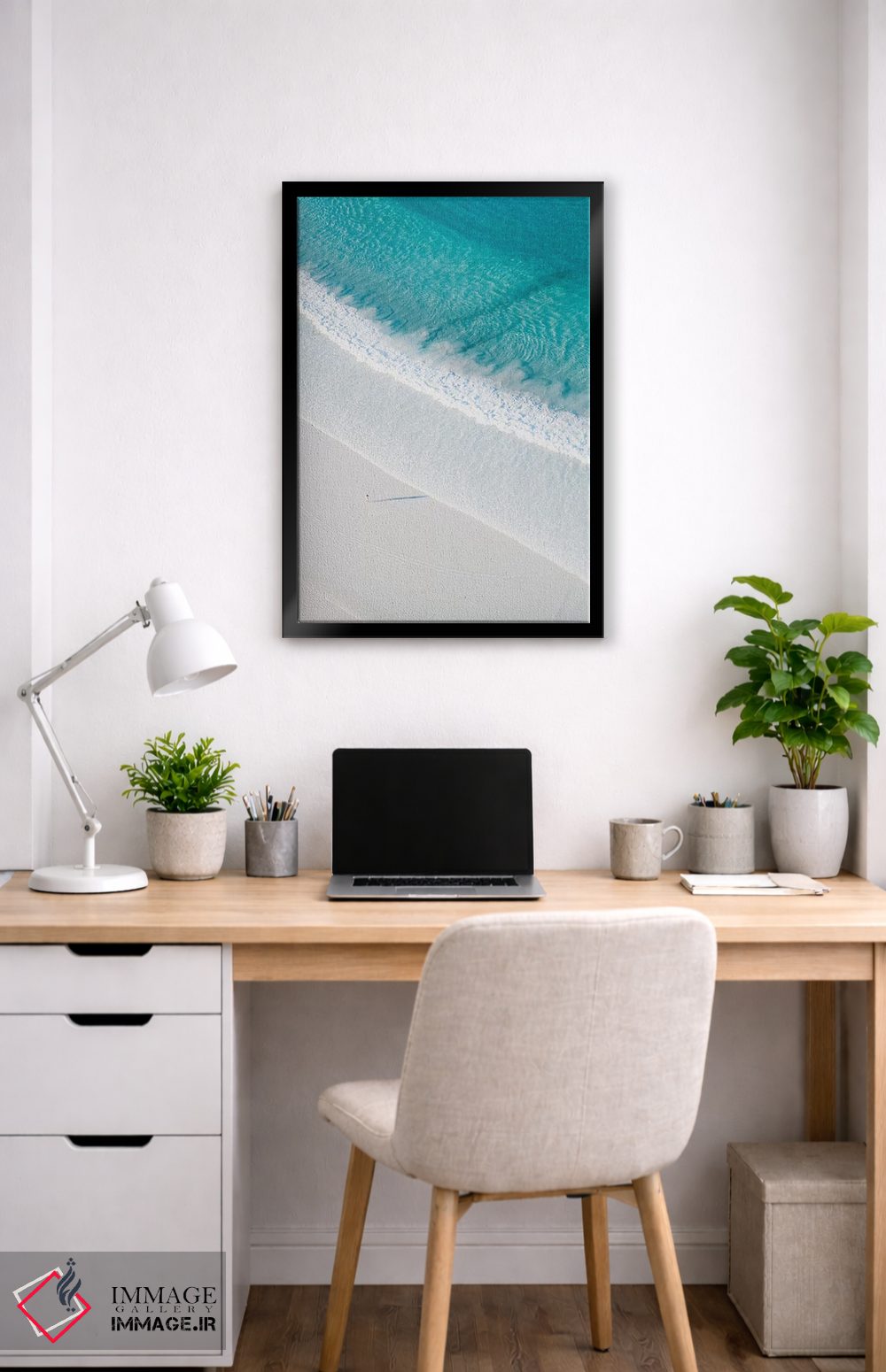 تابلو دکوراتیو کامل ترین ساحل اثر جکسون رابرتز - D4B