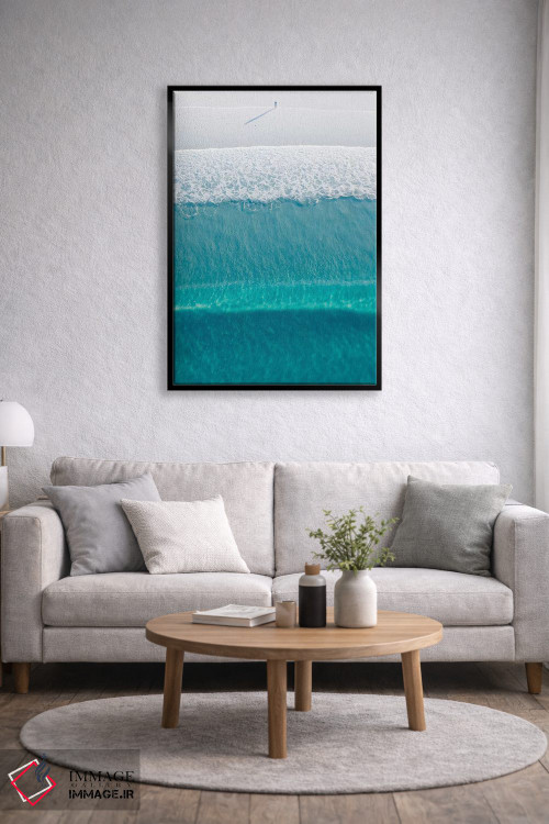 تابلو دکوراتیو ساحل بی نقص شماره سه اثر جکسون رابرتز - D6B