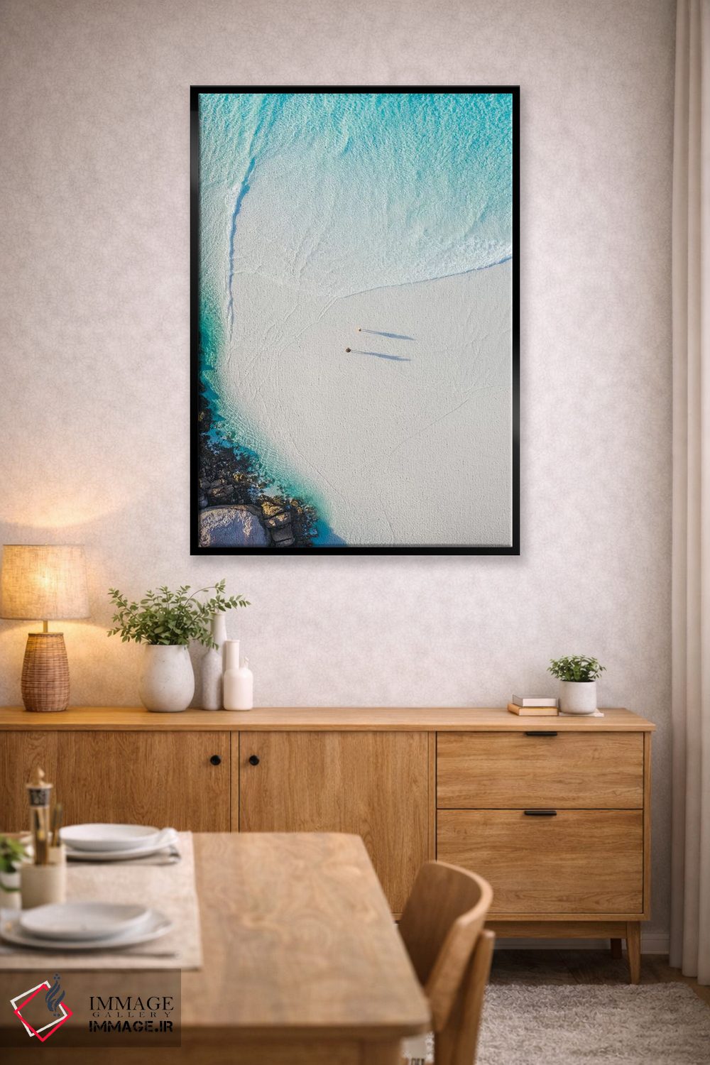 تابلو دکوراتیو ساحل بی نقص شماره چهار اثر جکسون رابرتز - D4B