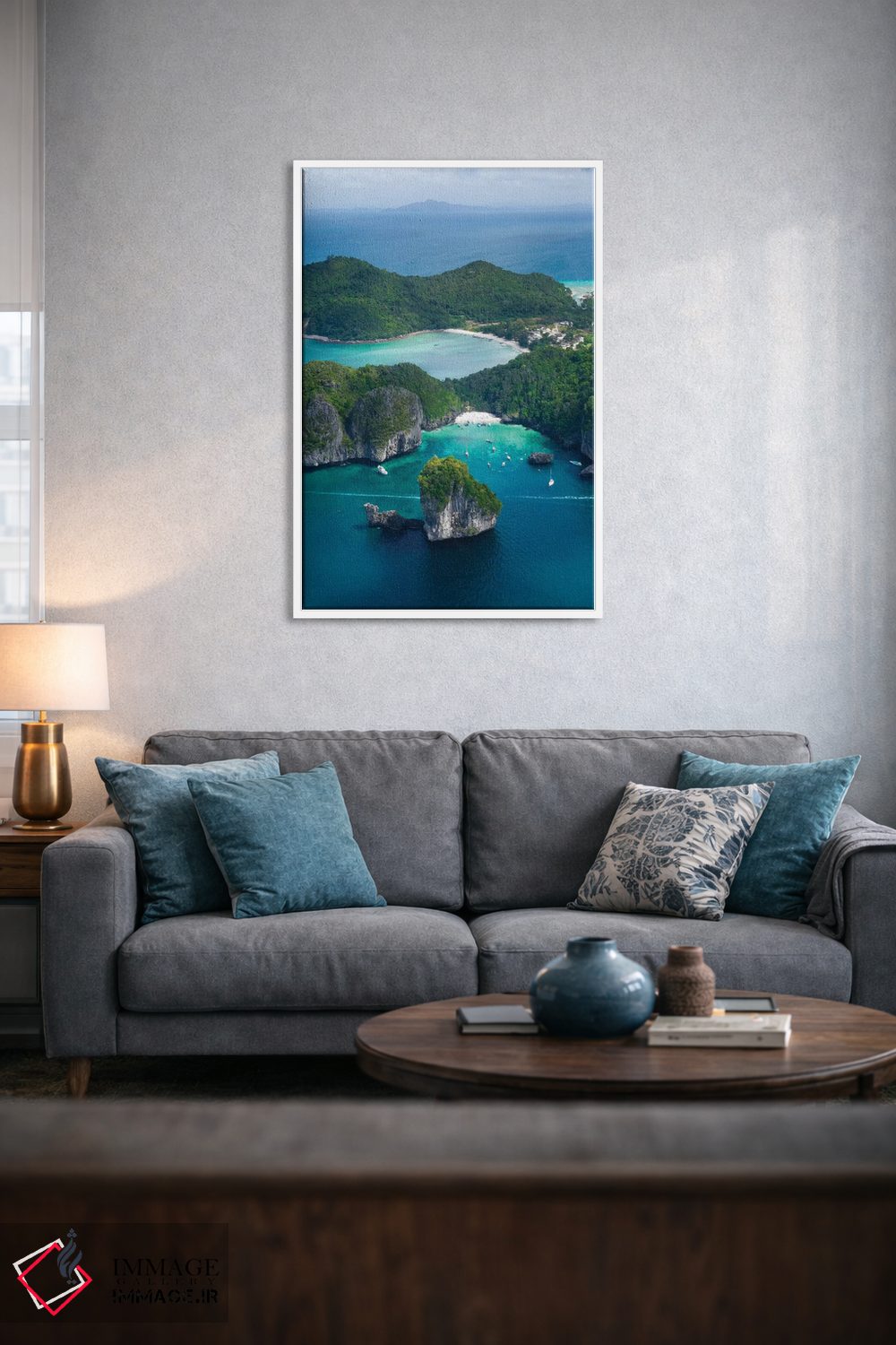 تابلو دکوراتیو جزایر فی فی شماره دو اثر جکسون رابرتز - D4W