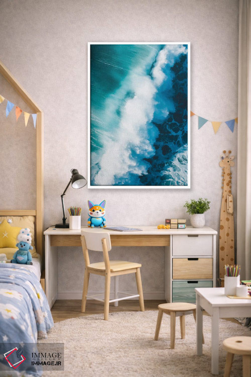 تابلو دکوراتیو قدرت آب اثر جکسون رابرتز - D1W