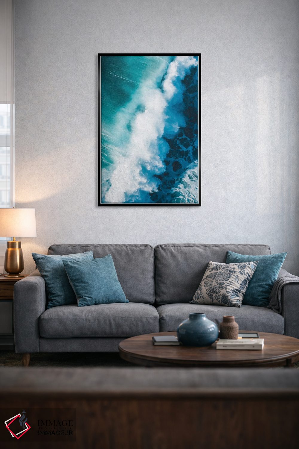 تابلو دکوراتیو قدرت آب اثر جکسون رابرتز - D6B
