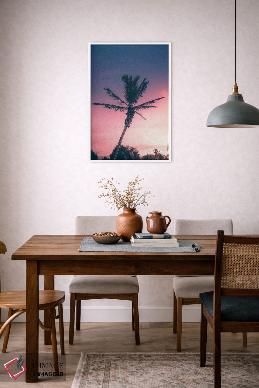 تابلو دکوراتیو غروب گرمسیری شماره دو اثر جکسون رابرتز - D5W