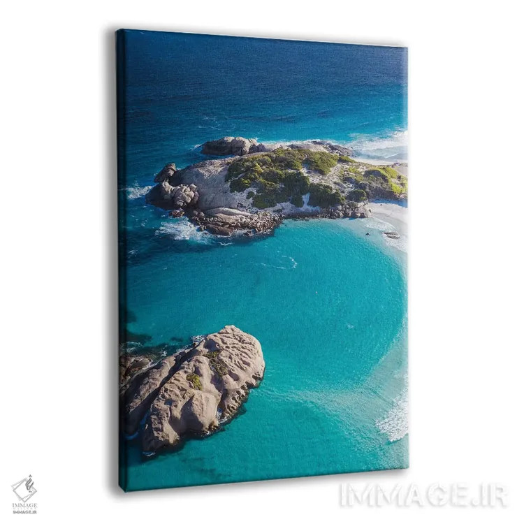 تابلو دکوراتیو خلیج گرگ و میش اثر جکسون رابرتز - نمای پرسپکتیو محصول