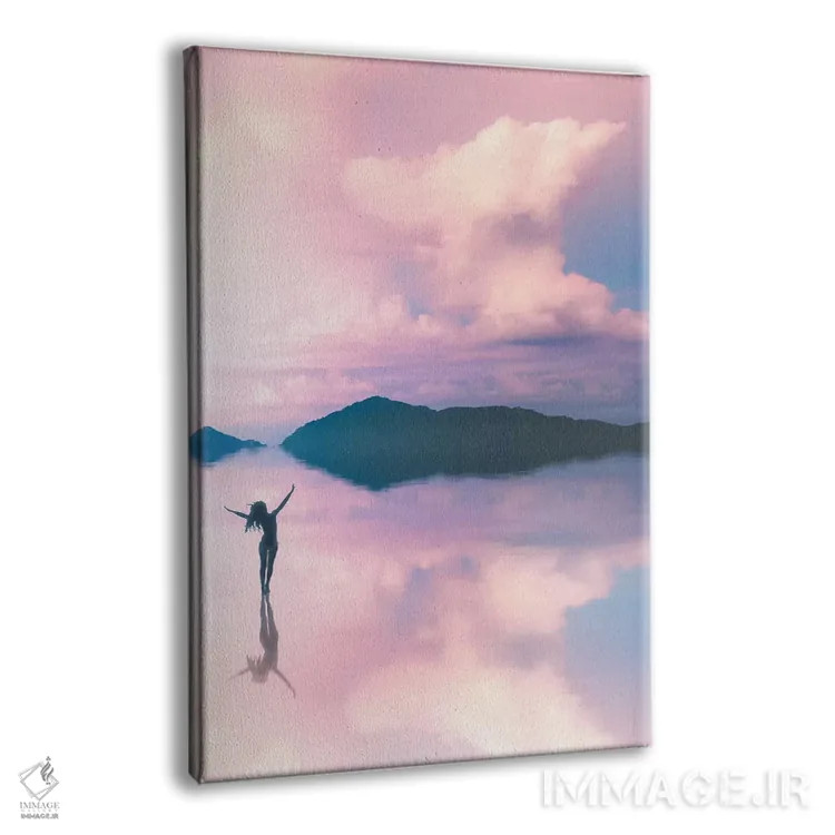 تابلو دکوراتیو گامی بر روی رویا شماره یک اثر جکسون رابرتز - نمای پرسپکتیو محصول