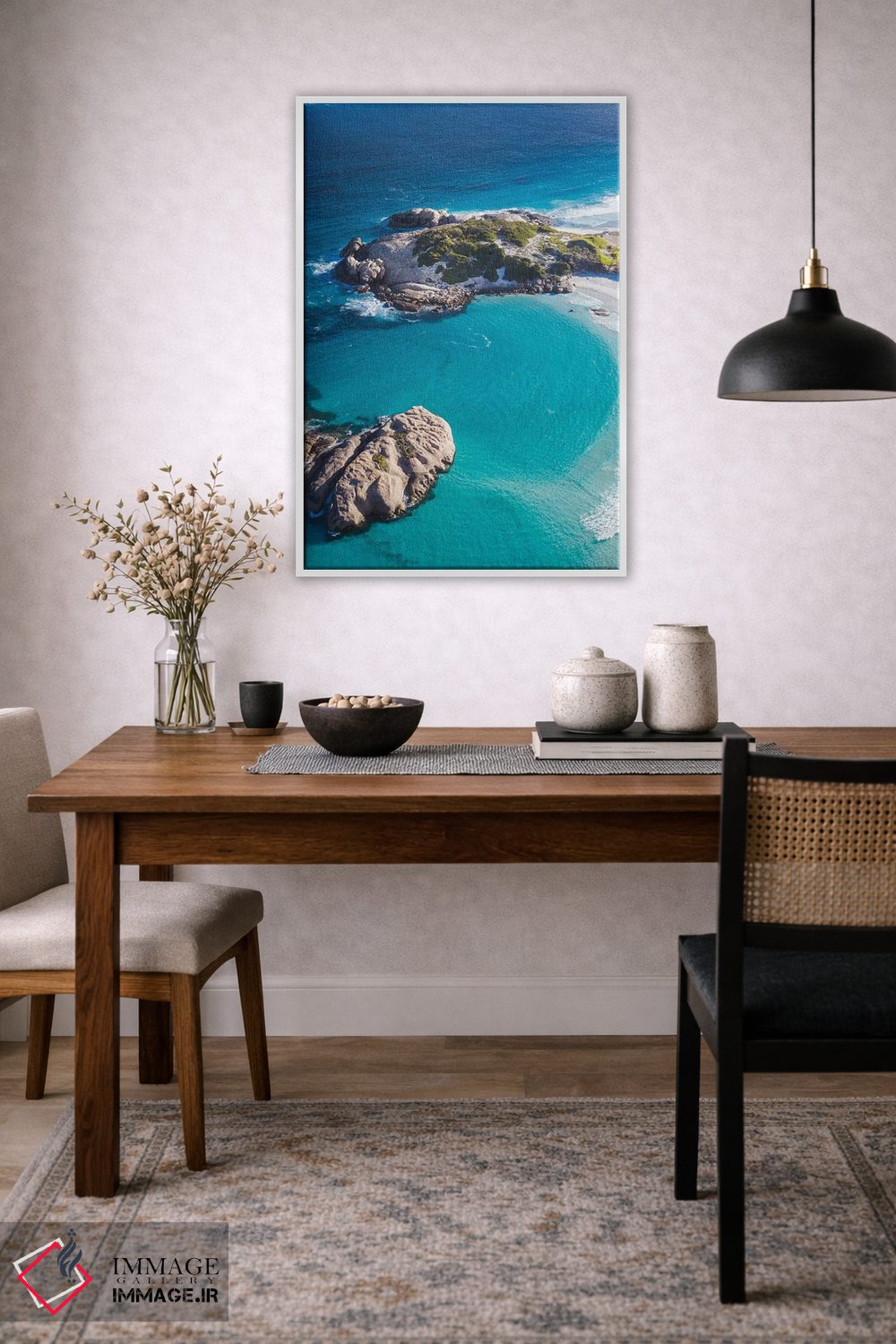 تابلو دکوراتیو خلیج گرگ و میش اثر جکسون رابرتز - D2W