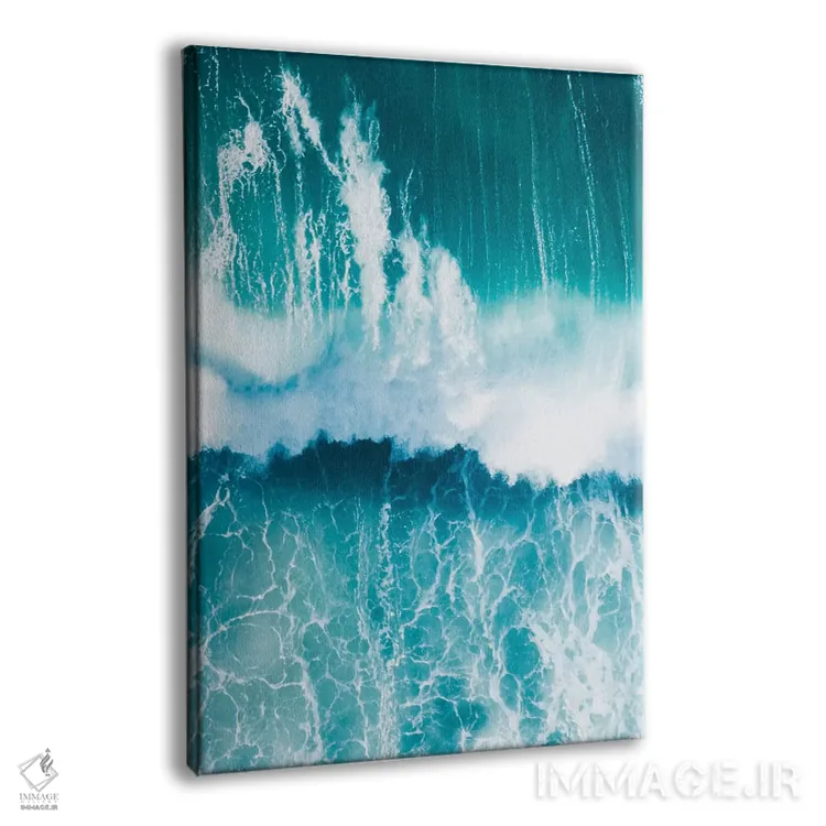 تابلو دکوراتیو شکاف موج شماره سه اثر جکسون رابرتز - نمای پرسپکتیو محصول