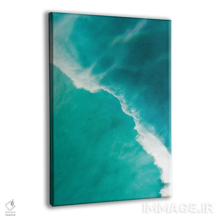 تابلو دکوراتیو شکاف موج شماره دو اثر جکسون رابرتز - نمای پرسپکتیو محصول