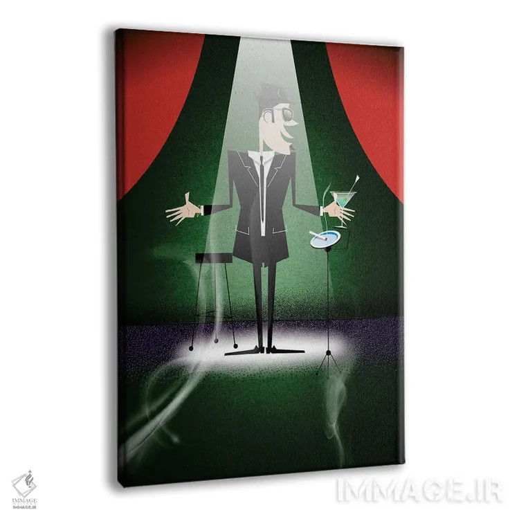 تابلو دکوراتیو ایستاده اثر جفری کولیسون - نمای پرسپکتیو محصول