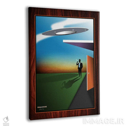 تابلو مدرن کارآگاه خصوصی اثر جفری کولیسون - نمای پرسپکتیو محصول